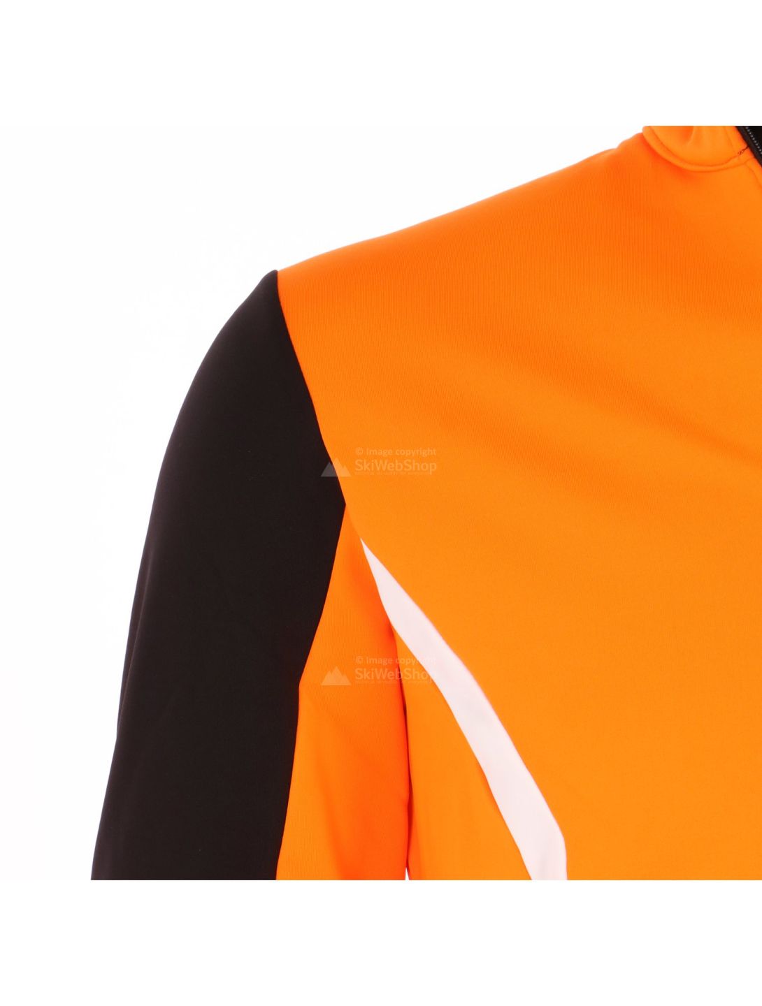 Icepeak, pull de ski blanc, noir, orange 