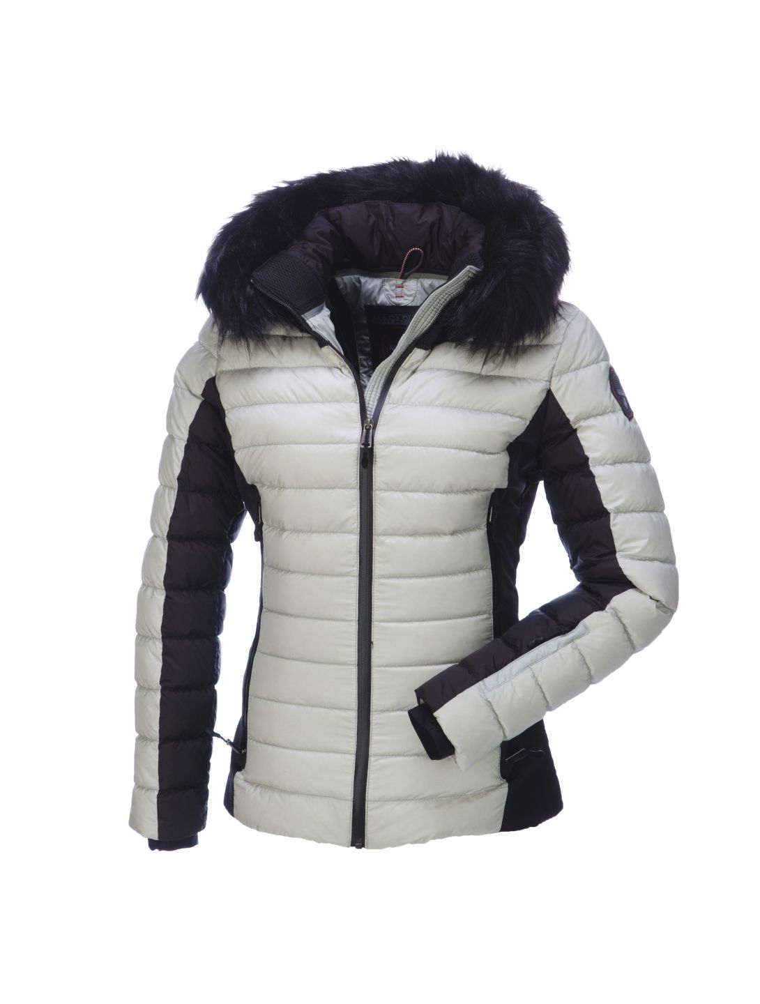 Napapijri Callalin A, down ski jacket, Women, silver black