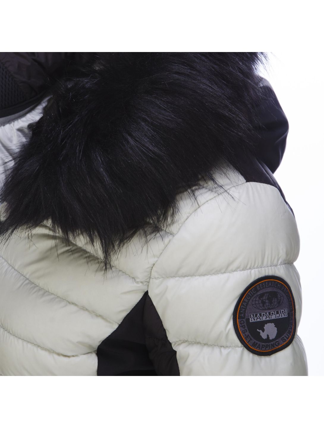 Napapijri Callalin A, down ski jacket, Women, silver black