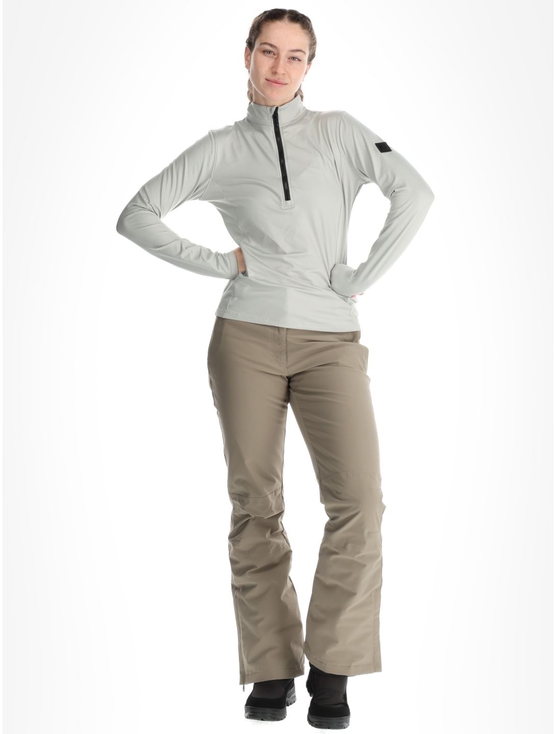 Rehall, Shiner-R pull de ski femmes Silver argent 