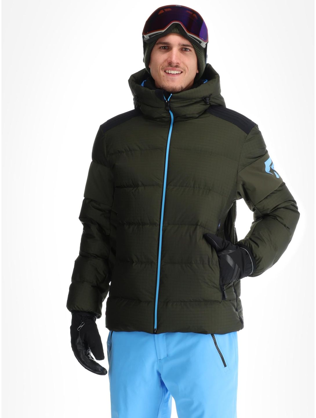 Toni Sailer, Lenny veste de ski hommes Dark Pine vert 