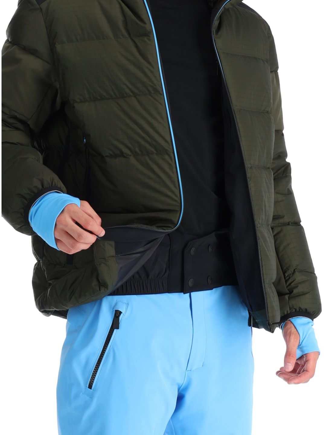 Toni Sailer, Lenny veste de ski hommes Dark Pine vert 