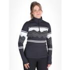 CMP, 34L4216 pull de ski femmes Black / White noir
