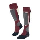 Falke, SK2 Intermediate chaussettes de ski femmes Infra bordeaux
