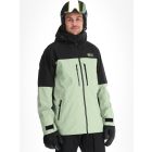Picture, Track veste de ski hommes Reseda beige, noir