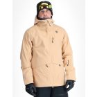 Poederbaas, Freeride 3L Shell veste de ski à coque dure hommes Warm Sand beige