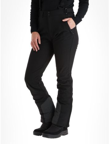 Kilpi, Rhea-W pantalon de ski en softshell femmes Black noir