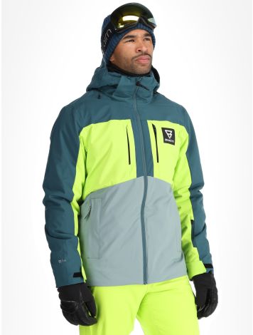 Brunotti, Aratin veste de ski hommes Fuel Green vert