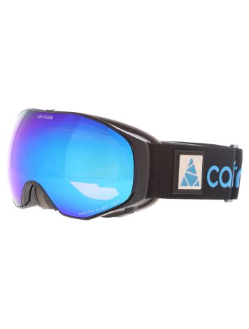 Cairn, Air Vision OTG lunettes de ski unisexe Mat Black Blue bleu, noir