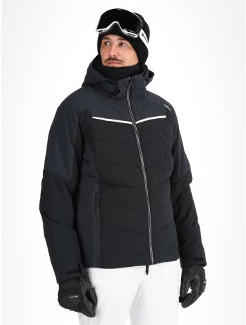 CMP, 34W4357 veste de ski hommes Black / Anthracite gris, noir