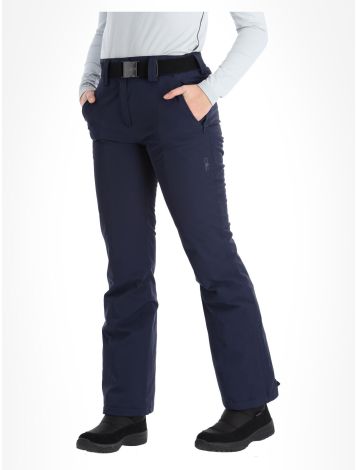 CMP, 3W05526 pantalon de ski femmes Black Blue bleu