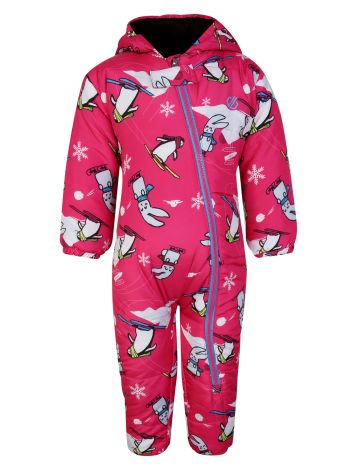 Dare2b, Bambino II combinaison de ski enfants Pure Pink Snow Animals rose