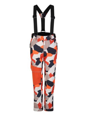 Dare2b, Pow pantalon de ski enfants Puffins Orange Geo Camo Print orange