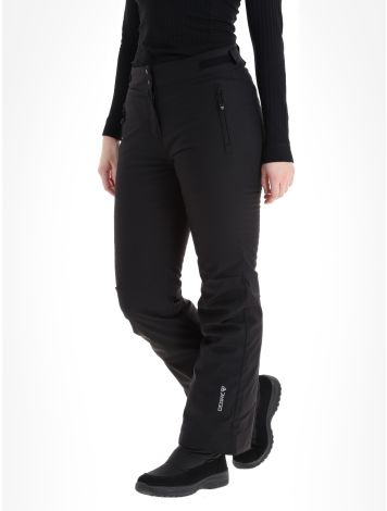 Degre7, Valgau pantalon de ski en softshell femmes Black noir