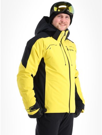 Kilpi, Hyder-M veste de ski hommes Yellow jaune, noir