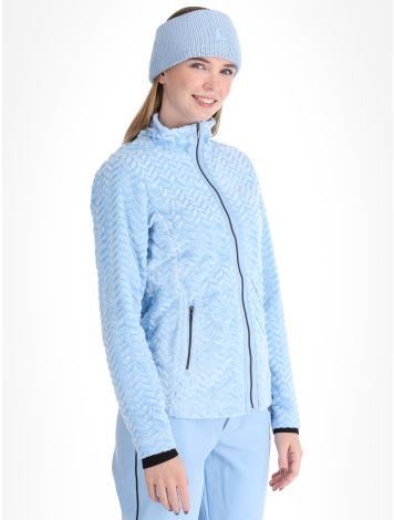 Luhta, Halmeniemi gilet femmes Light Blue bleu