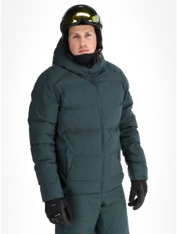 Ziener, Tyers veste de ski hommes Dark Jungle vert