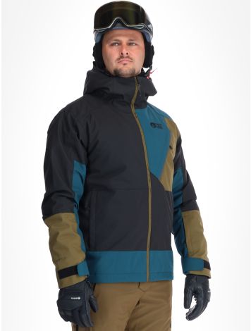 Picture, Nitric veste de ski hommes Water bleu, multicolore, noir